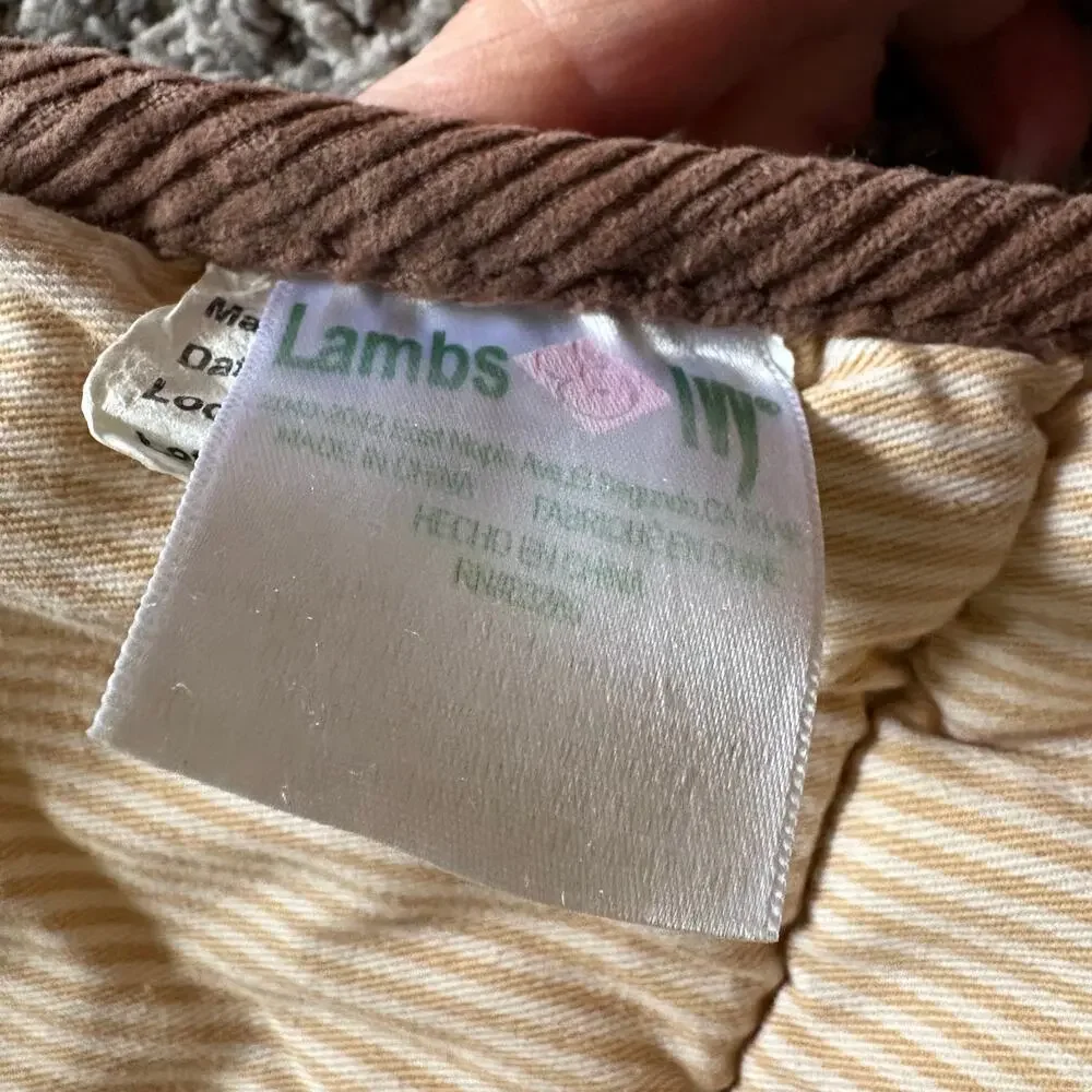 Lambs & Ivy Jungle Safari Sports Baby Quilt Blanket 41x35